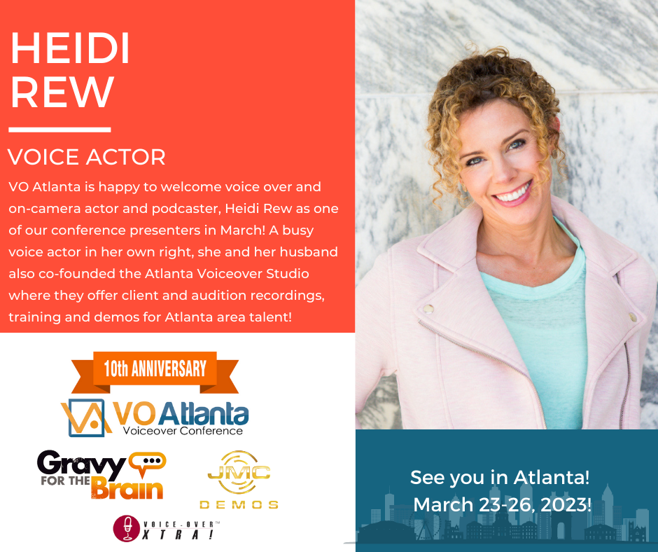 VO Atlanta Speakers Heidi Rew VO Atlanta Speakers Heidi Rew