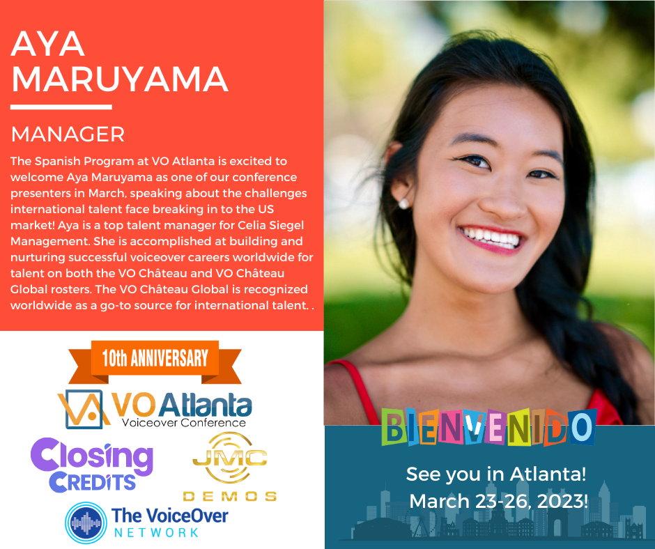 VO Atl Spanish Speaker Aya Maruyama VO Atl Spanish Speaker Aya Maruyama